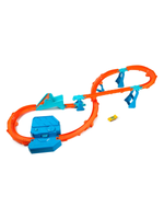 Трек Hot Wheels 3 в 1 с трамплином и мотором JDB49 | Hot Wheels Action 3-in-1 Track Set | моторизированный трек 1:64 5+