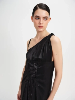 Платье вечернее черное OLA OLA