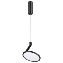 358350 OVER NT20 358 черный Светильник накладной, длина провода 1м IP20 LED 4000K 18W 85-265V HAT