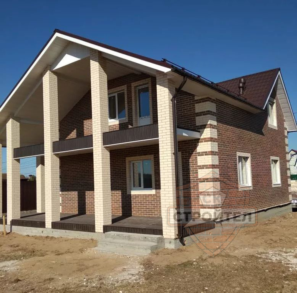 Строительство кирпичного дома 200 м2