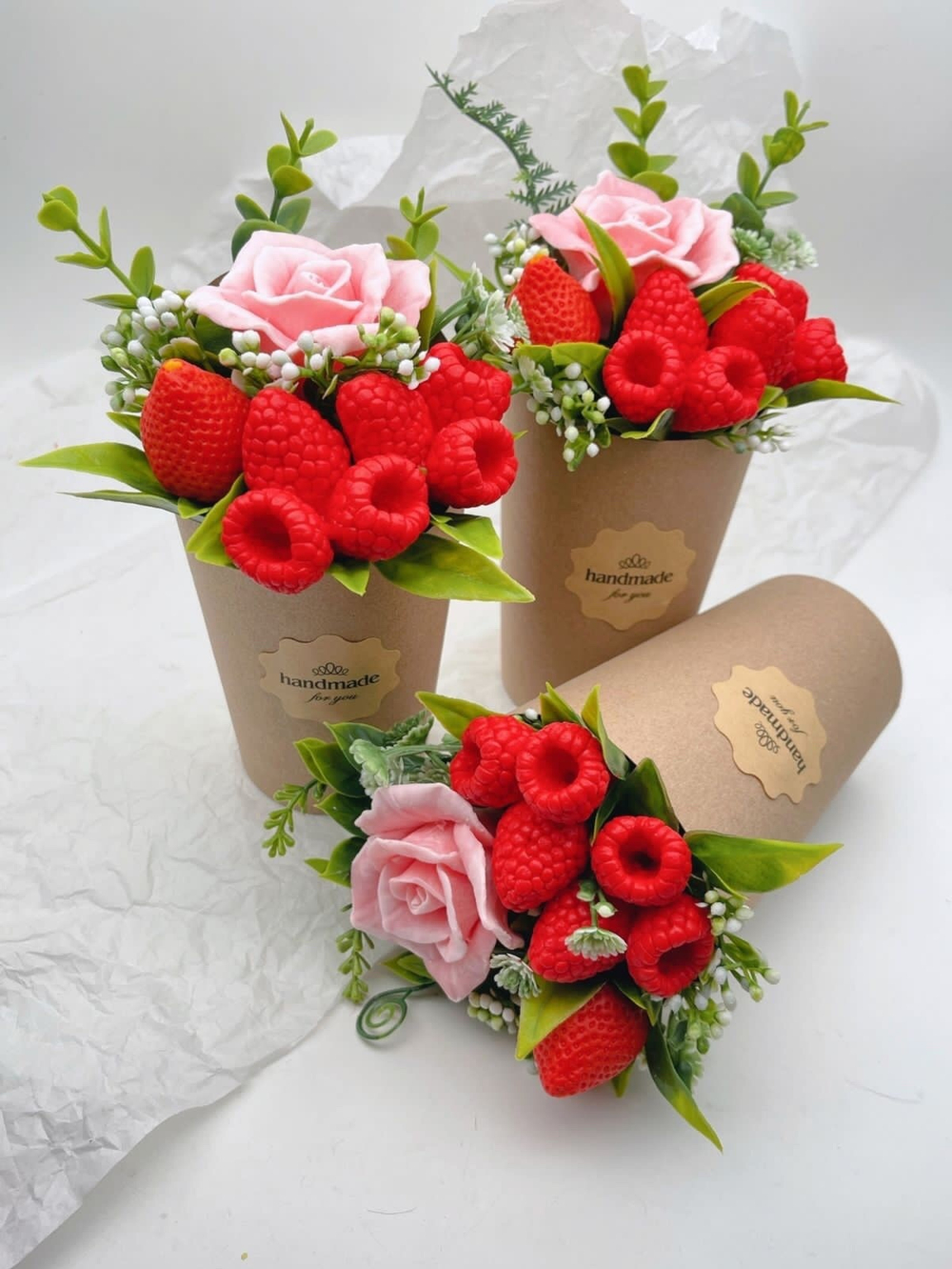 Букет из мыла