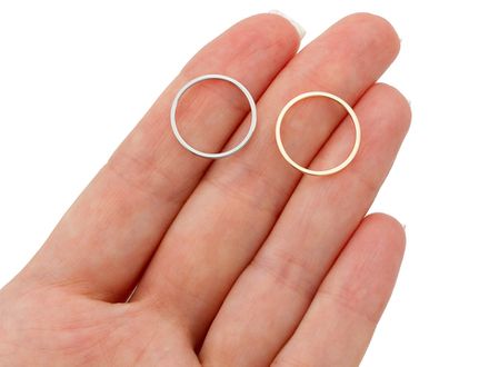 Коннектор 16,5мм, цвет золото