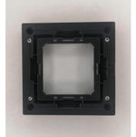 Рамка 1-я ProfiTec Tesla античная медь метал + вставка черный графит