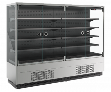 Холодильная витрина Carboma Cube 2 FC20-07 VM 2,5-1 LIGHT фронт X0 (0430)