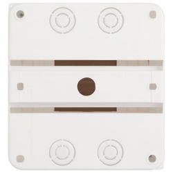 Корпус пластиковый навесной ЭРА SIMPLE КМПн 1/6 IP30 прозрачная крышка белый