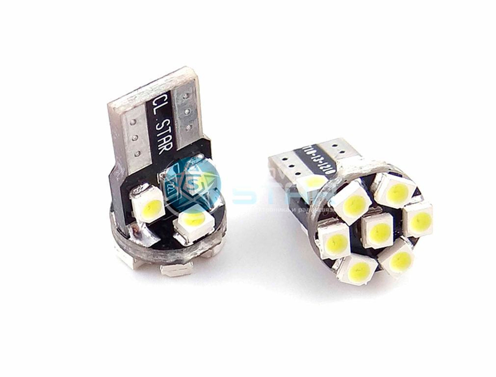 Светодиодная лампа T10-3528-13SMD, 1шт