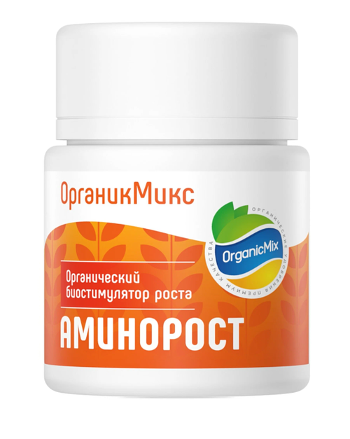 АМИНОРОСТ УДОБРЕНИЕ ДЛЯ СТИМУЛЯЦИИ РОСТА РАСТЕНИЙ 12 ГР ОРГАНИК МИКС