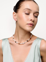 Чокер "Pearl charm" с яшмой Silver