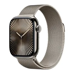 Часы Apple Watch Series 10 42mm Natural Titanium Case, Milano Loop (Natural)