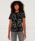 Футболка Desigual - черный(24WWTK54)