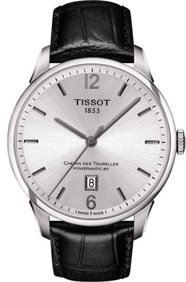 Мужские часы Tissot T099.407.16.037.00 Chemin des Tourelles Powermatic 80