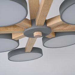 Люстра на штанге Imperiumloft TURNA Gray TURNA-B01