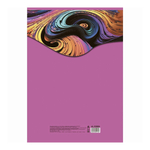 Папка для рисования Alingar, формат А3, 10 листов, офсет, серия "Цветные волны"