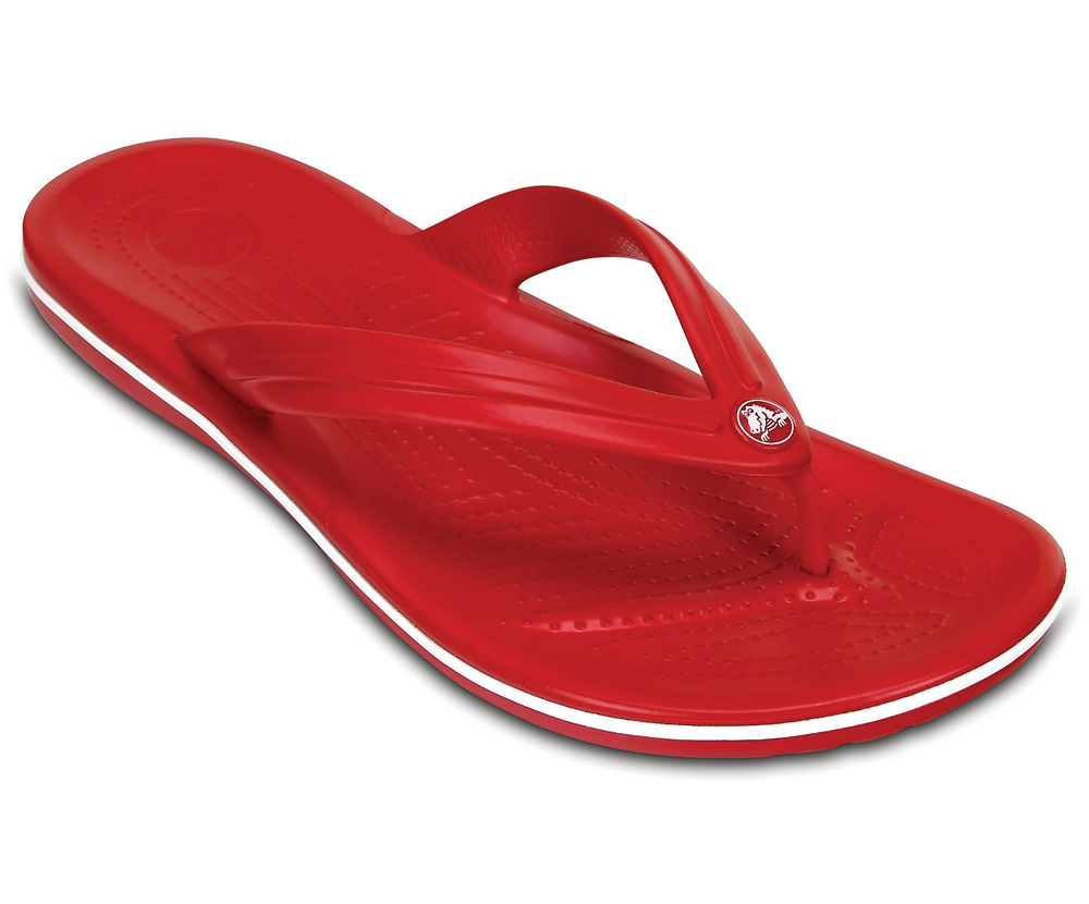 Шлепанцы Crocs Crocband Flip Красные