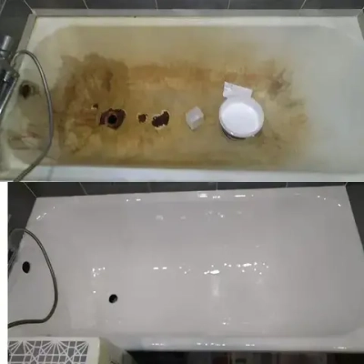 Жидкий акрил для ванн FINNACRYL 1.7 м, (3.6 кг). Комплект для реставрации больших ванн длиной 150-200 см.