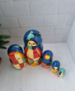 Матрёшка 5м 18см Малевич