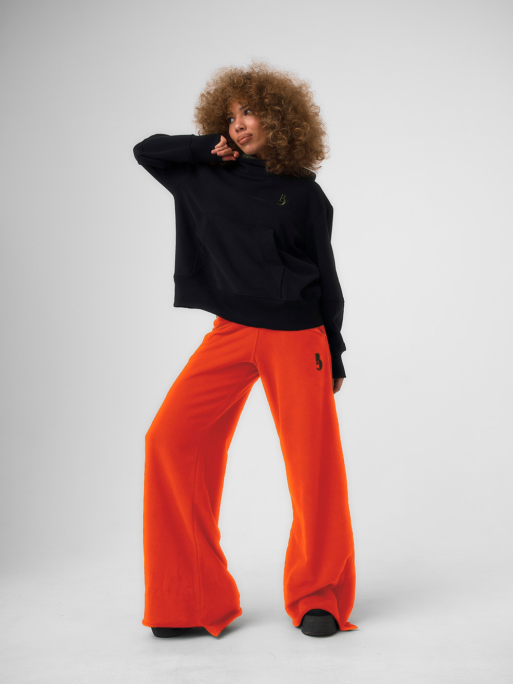 Костюм VIVA черный/оранж