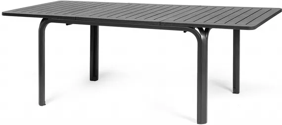 Стол раздвижной Alloro 140-210х100 см, антрацит