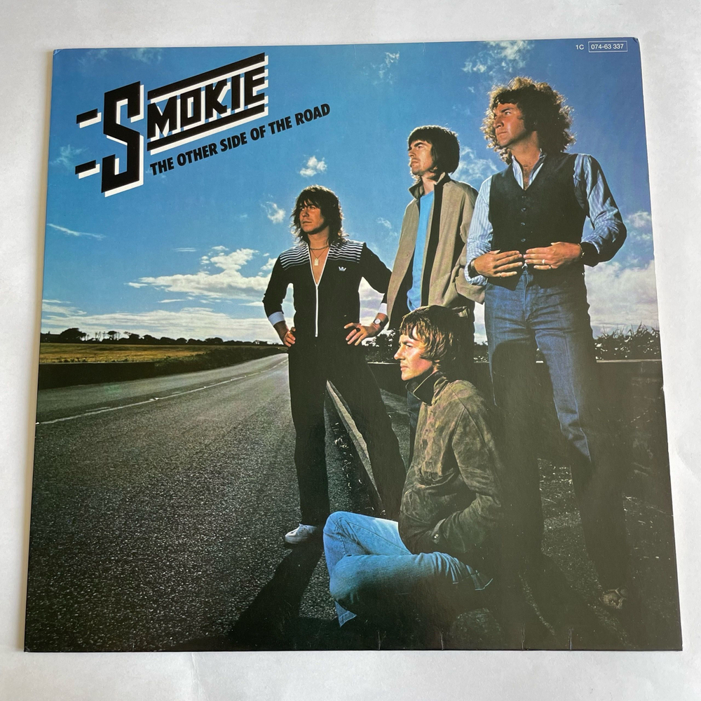 Винтажная виниловая пластинка LP Smokie Смоуки The Other Side Of The Road (Германия 1979)