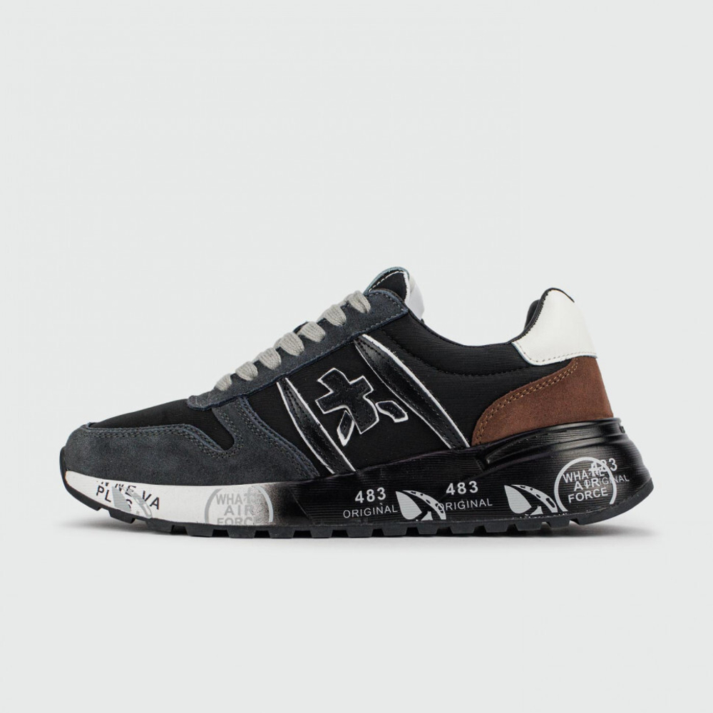 кроссовки Premiata Lander Black Brown