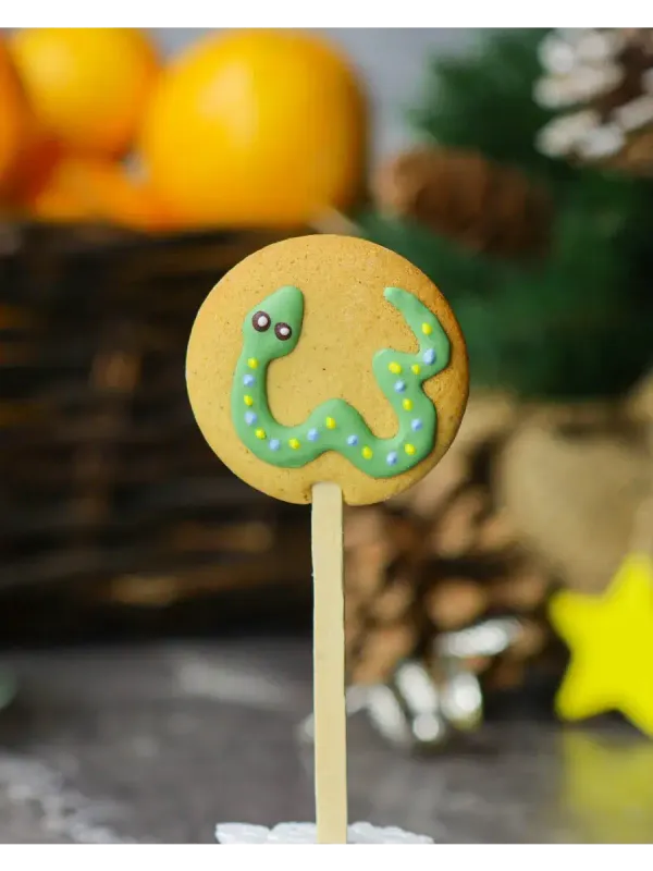 Имбирные пряники на палочке 