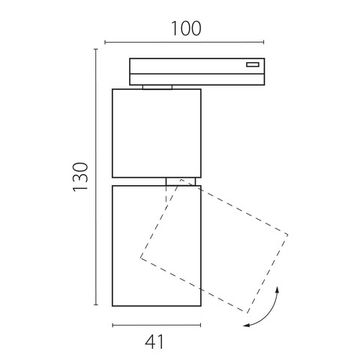 Светильник светодиодный трековый профессиональный 5W 3000-6000K 227017 черный BARRA Volta CCT Lightstar