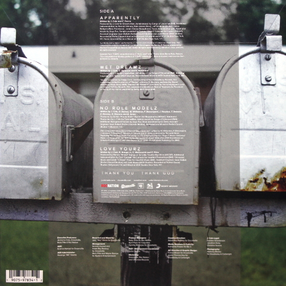 J. Cole / 2014 Forest Hills Drive (Picture Disc)(12" Vinyl EP)