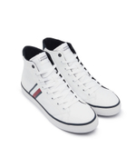 Кроссовки TH HI VULC STRIPES MESH Tommy Hilfiger - белый(FM0FM04948)
