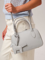 Кожаная сумка Polly summer DBR 31401 серый гранит