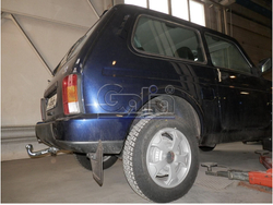 Фаркоп оцинкованный Galia L022C для Лада 4x4 Нива Урбан 2014-(паспорт и сертификат в комплекте)(без электрики)