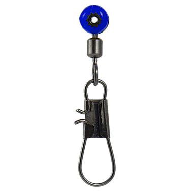 Вертлюг с карабином Fish Season 5011-L 18кг с застежкой 5шт Пластик