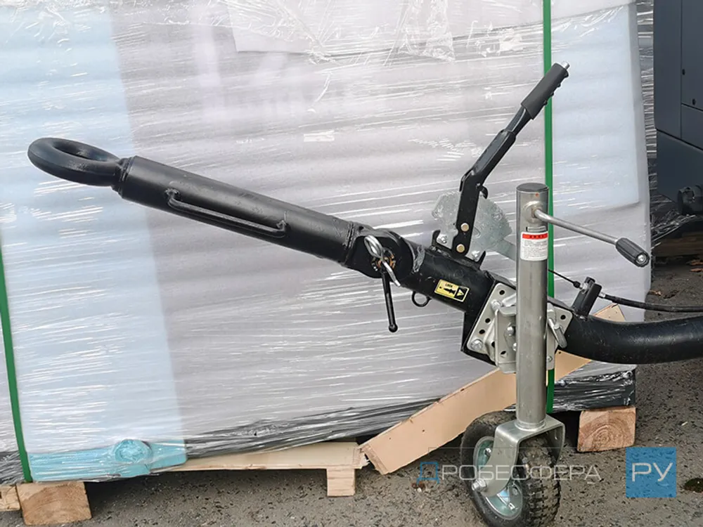 Дизельный винтовой компрессор MB390D + AC MasterBlast передвижной