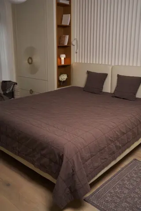 Покрывало Luxberry Кубу Шоколадный