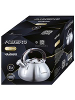 Чайник со свистком ALBERG AL-3042 для плит 3л.