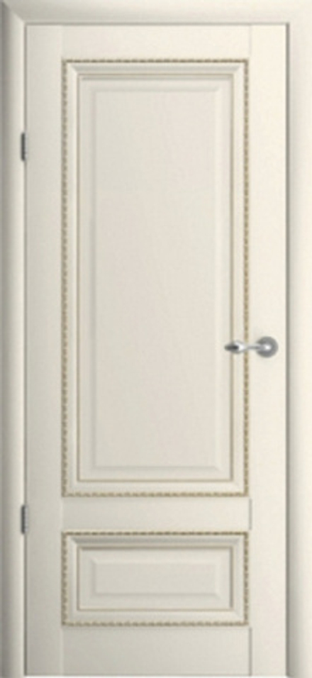 Межкомнатные двери Версаль 1, ПГ, Vinyl, Ваниль