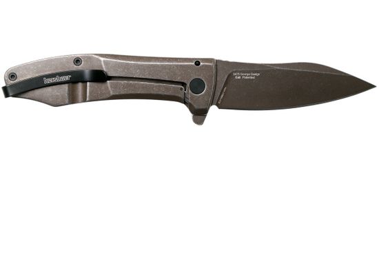 Складной нож KERSHAW Boilermaker 3475 c клинком из стали 8Cr13MoV, рукоять Stainless Steel