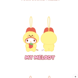 Мерч SCENT PLUSH - SKZOO X SANRIO CHARACTERS (ароматизированный брелок)