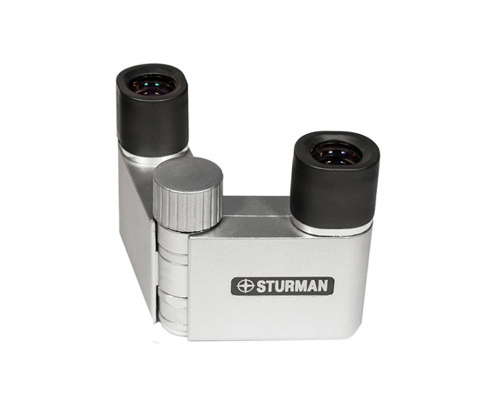 Бинокль театральный Sturman 4x10 серебристый - фото 3