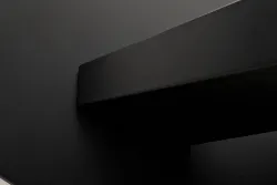 "Юпитер" стол интерьерный раздвижной обеденный из керамики, цвет белый глянцевый