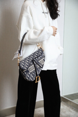 Christian Dior Saddle Bag 25 cm