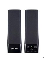 Perfeo колонки "TOWER" 2.0, мощность 2х2,5 Вт (RMS), чёрн, USB  (PF-532)
