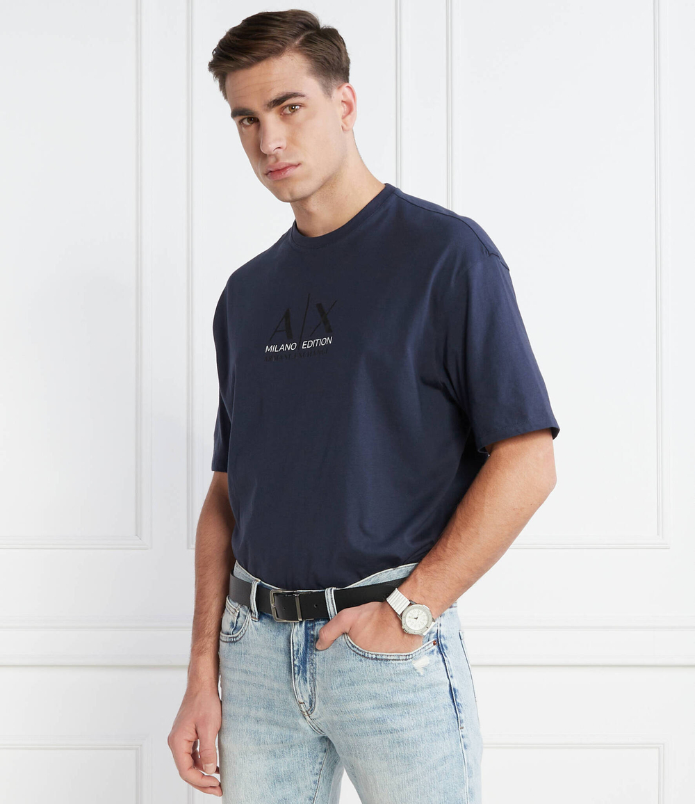 Футболка Armani Exchange - темно-синий(3DZTAB ZJ3VZ)