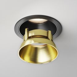 Декоративная рамка-отражатель для потолочных светильников   LED Maytoni Ring12-15W-RD-BS