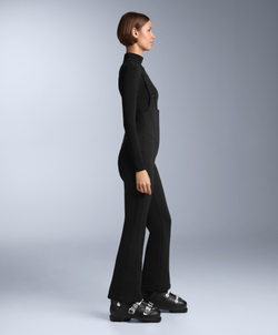 Oysho Водостойкий комбинезон клеш SKI, черный