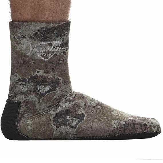 Носки Marlin Anatomic Duratex 5 мм Зеленые