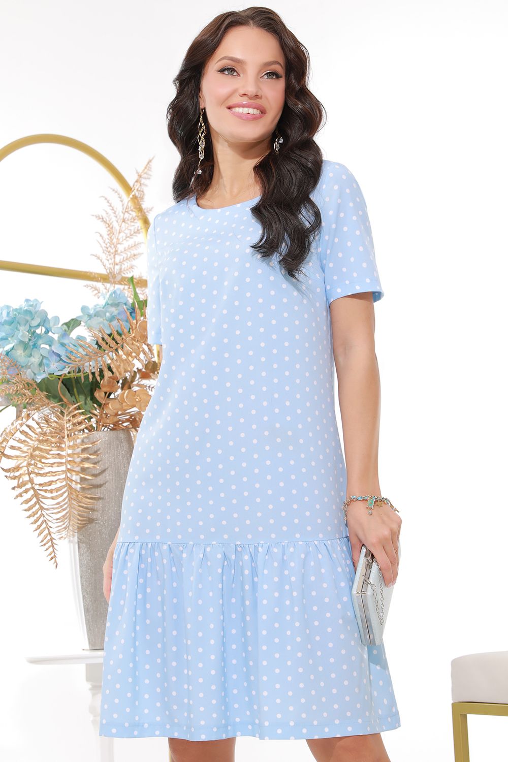 Платье Подходящая мода, скай DStrend (Акция)