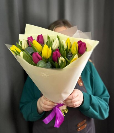 Букет из тюльпанов №5