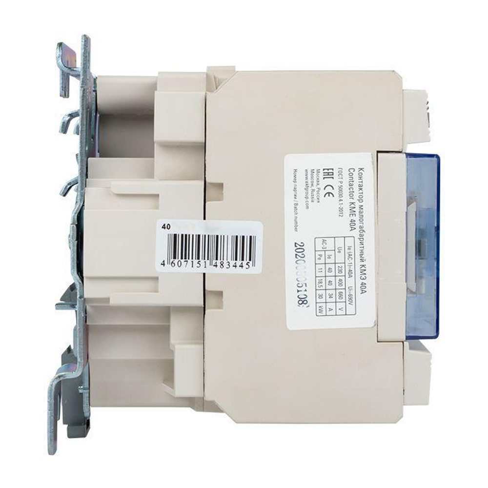 Контактор КМЭ 40А кат. 110В AC 1НО+1НЗ PROxima EKF ctr-s-40-110