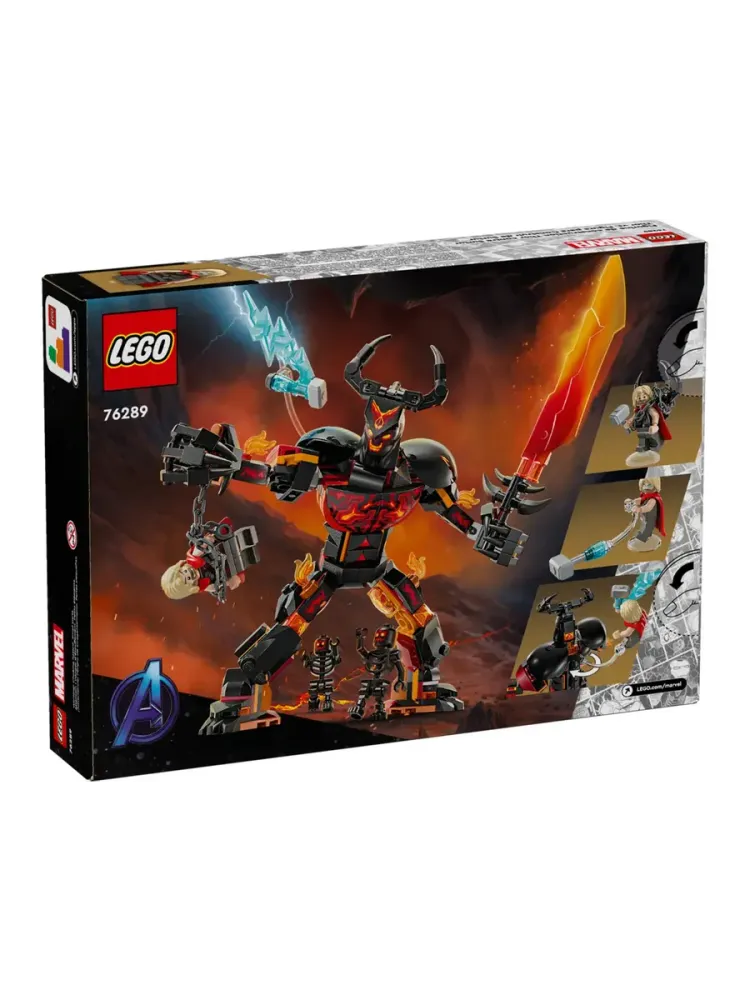 Конструктор Marvel 76289 Тор против Суртура