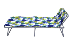 Кровать раскладная Юниор мягкая арт.с89м. (цвет ткани в ассортименте рис. (1 шт. в уп., гофрокартон)